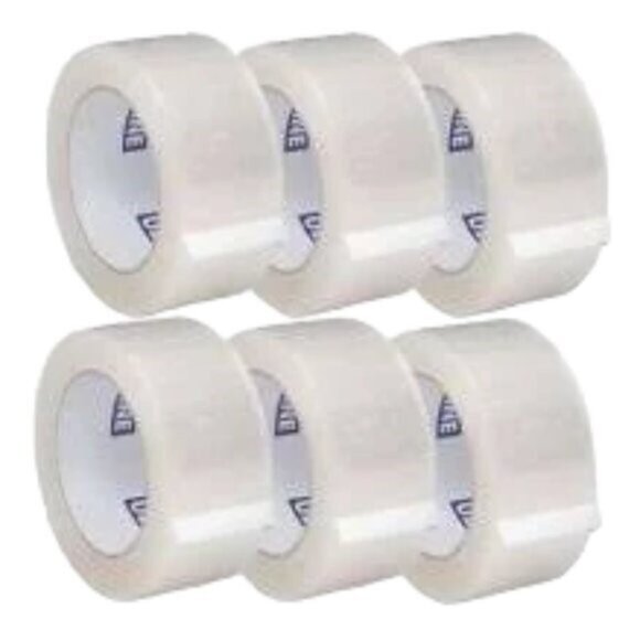 6 Rolls of Packaging Tape 2" x 110yds ULINE S-423 - Picture 1 of 2